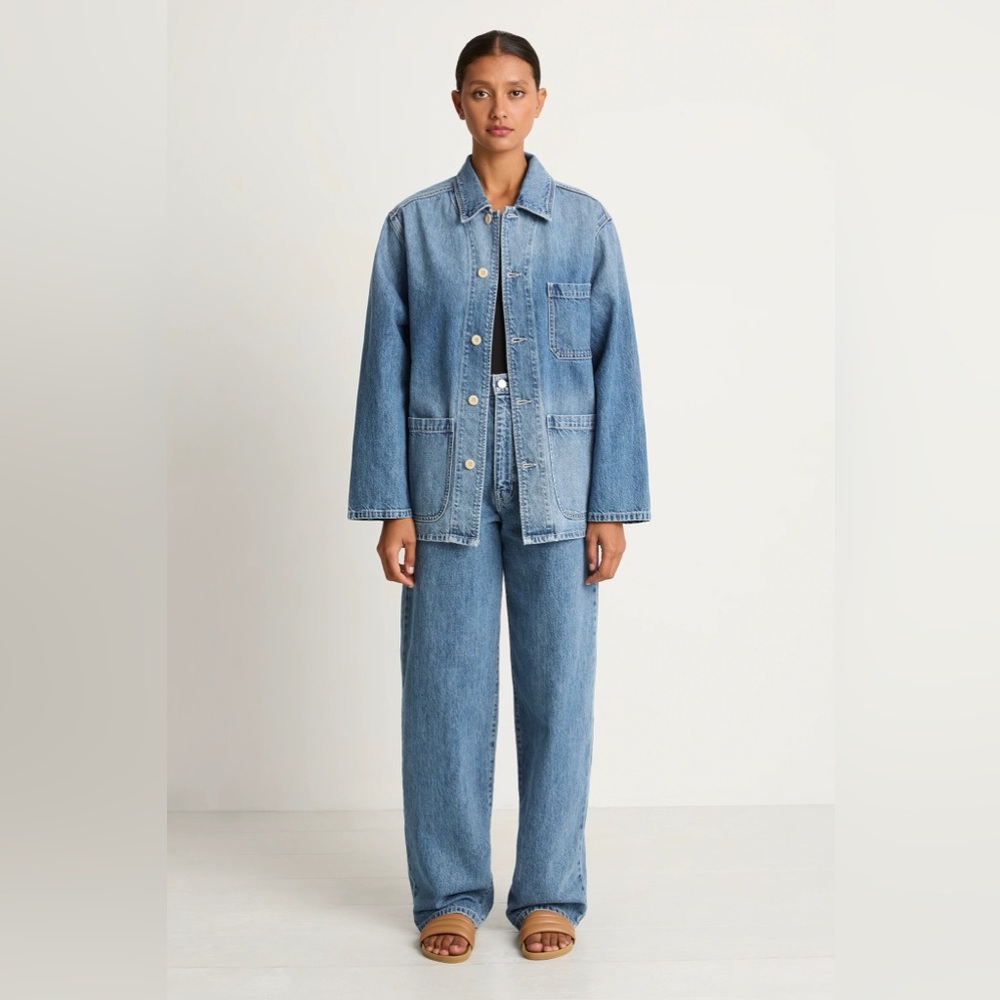 Chore coat - vintage wash - like new! Shaina Mote, S